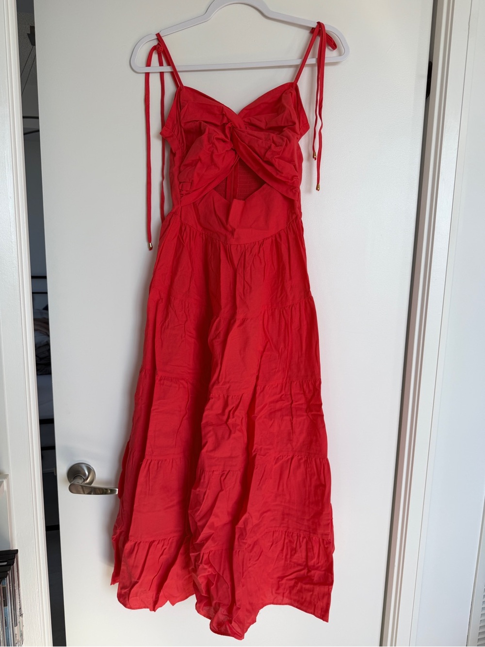 Princess Polly Red Chavez Midi Dress